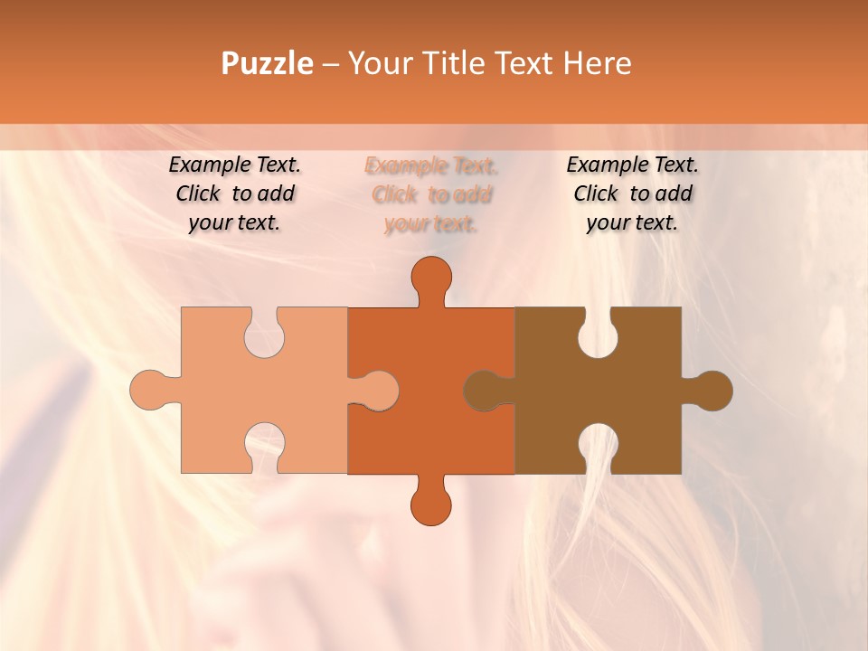 Gens Caucasien Visage PowerPoint Template