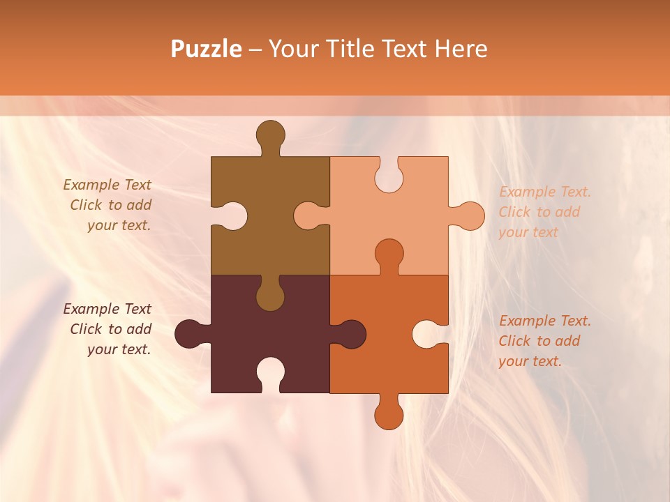 Gens Caucasien Visage PowerPoint Template