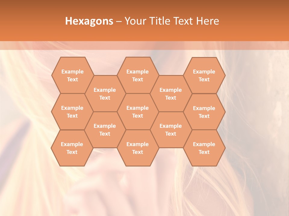 Gens Caucasien Visage PowerPoint Template