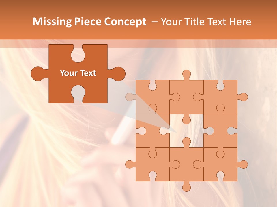 Gens Caucasien Visage PowerPoint Template