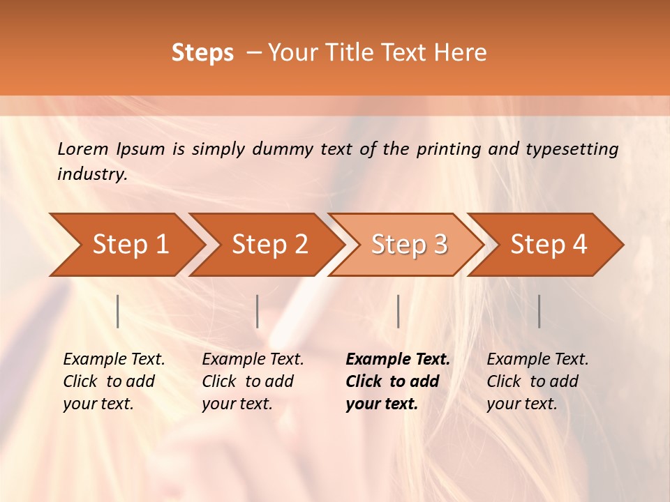 Gens Caucasien Visage PowerPoint Template
