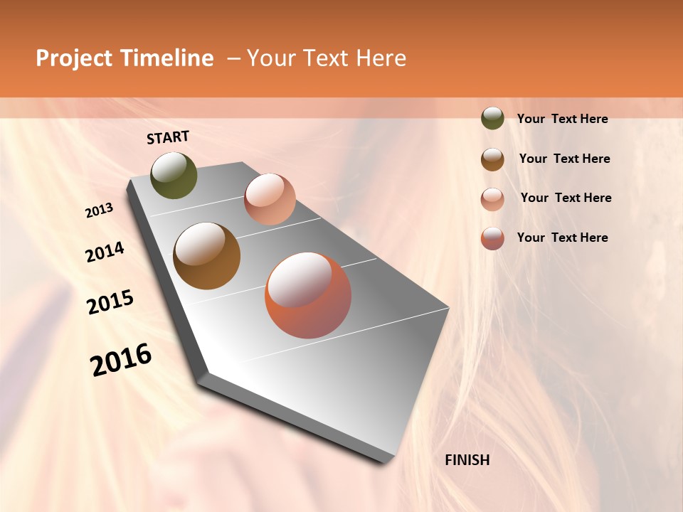 Gens Caucasien Visage PowerPoint Template