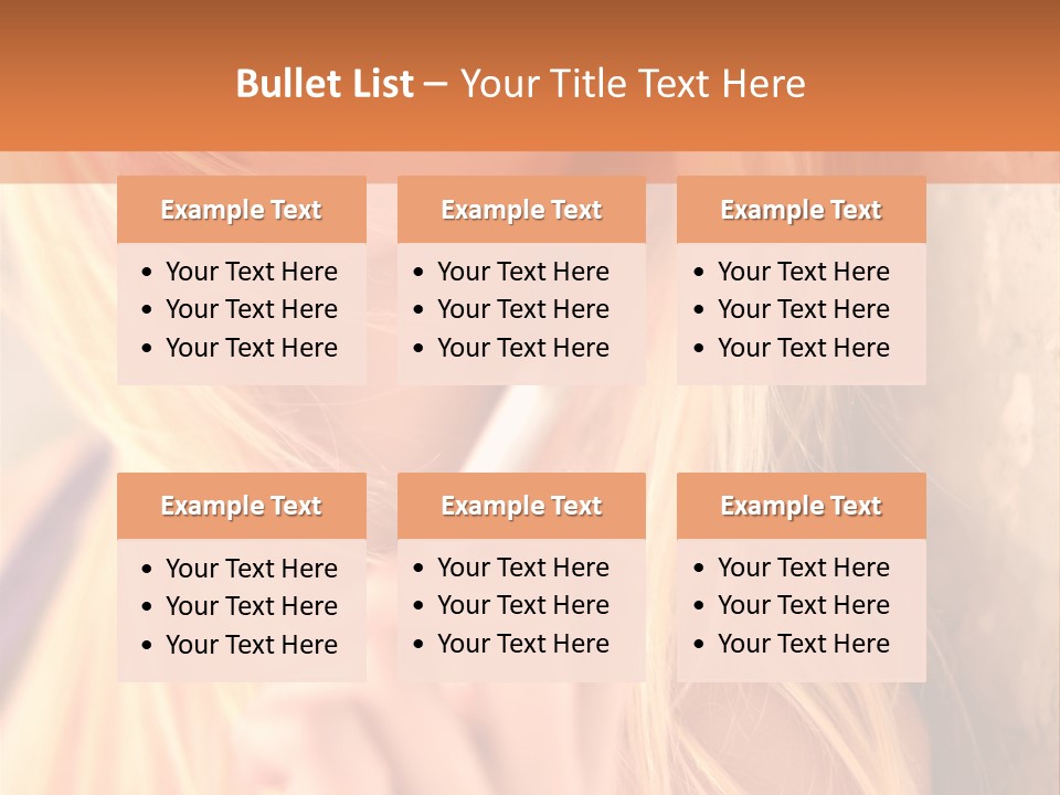Gens Caucasien Visage PowerPoint Template