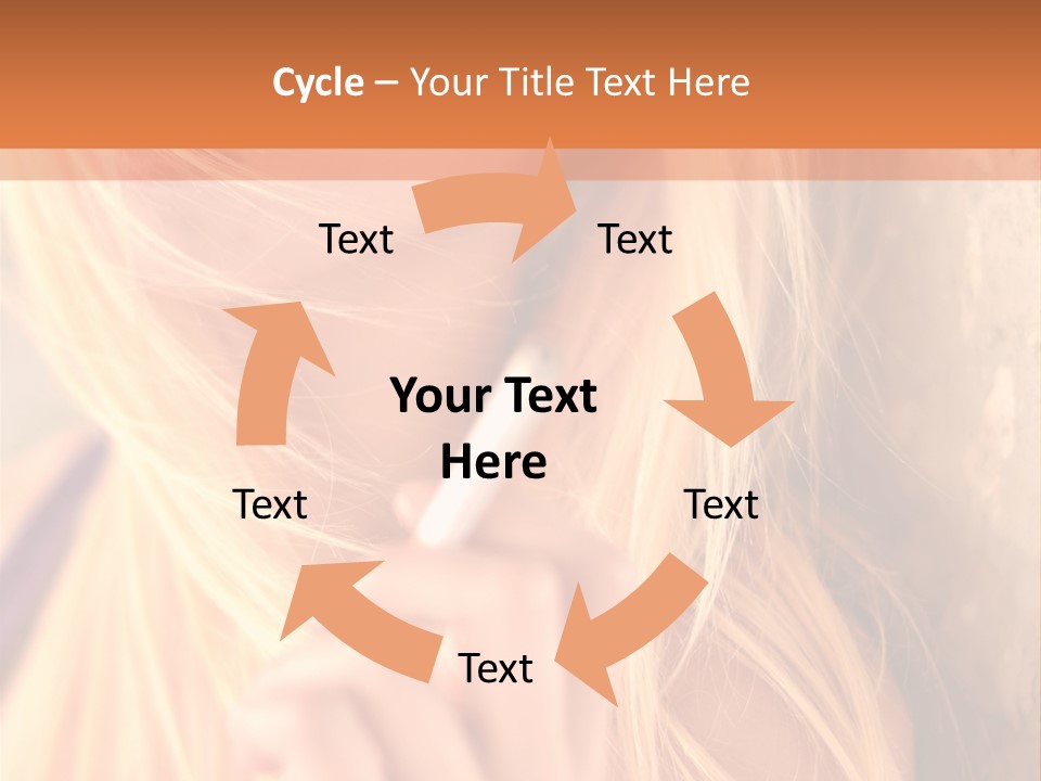Gens Caucasien Visage PowerPoint Template