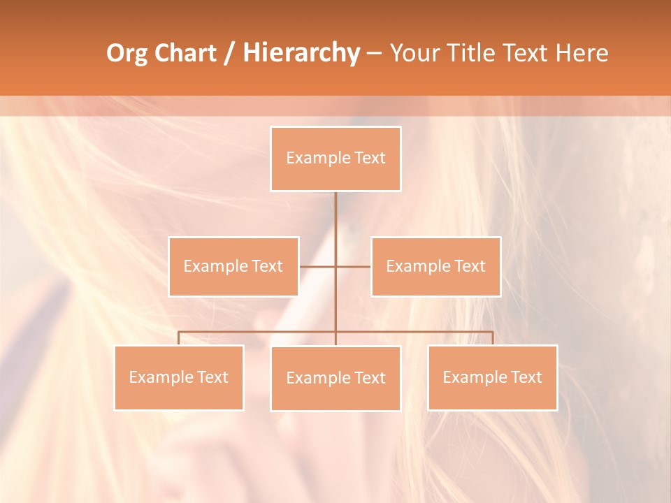 Gens Caucasien Visage PowerPoint Template