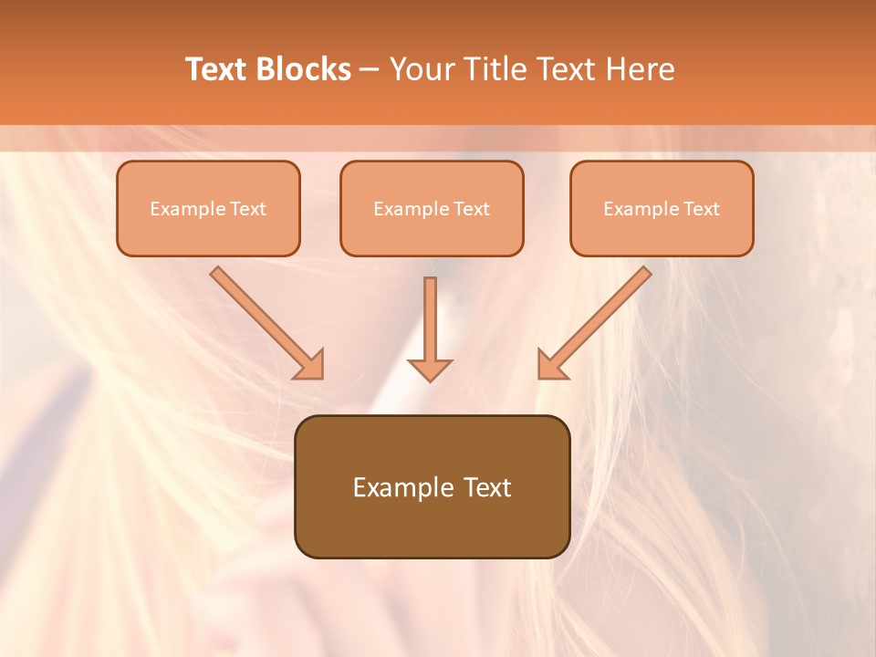 Gens Caucasien Visage PowerPoint Template