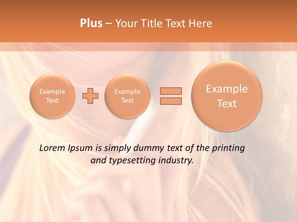 Gens Caucasien Visage PowerPoint Template