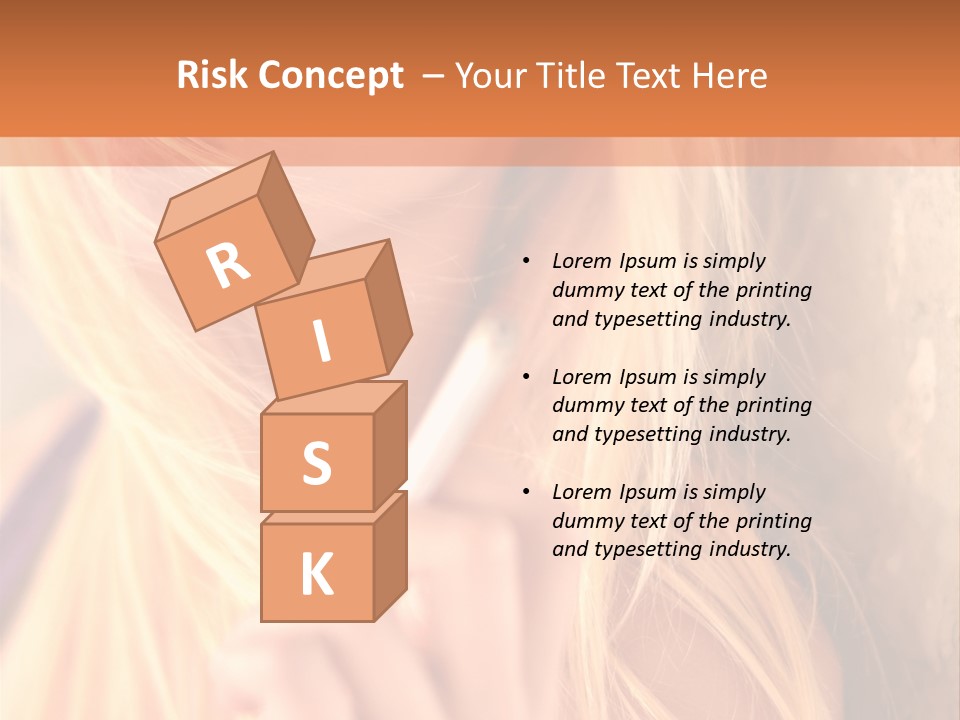 Gens Caucasien Visage PowerPoint Template