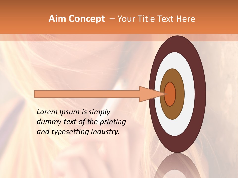 Gens Caucasien Visage PowerPoint Template