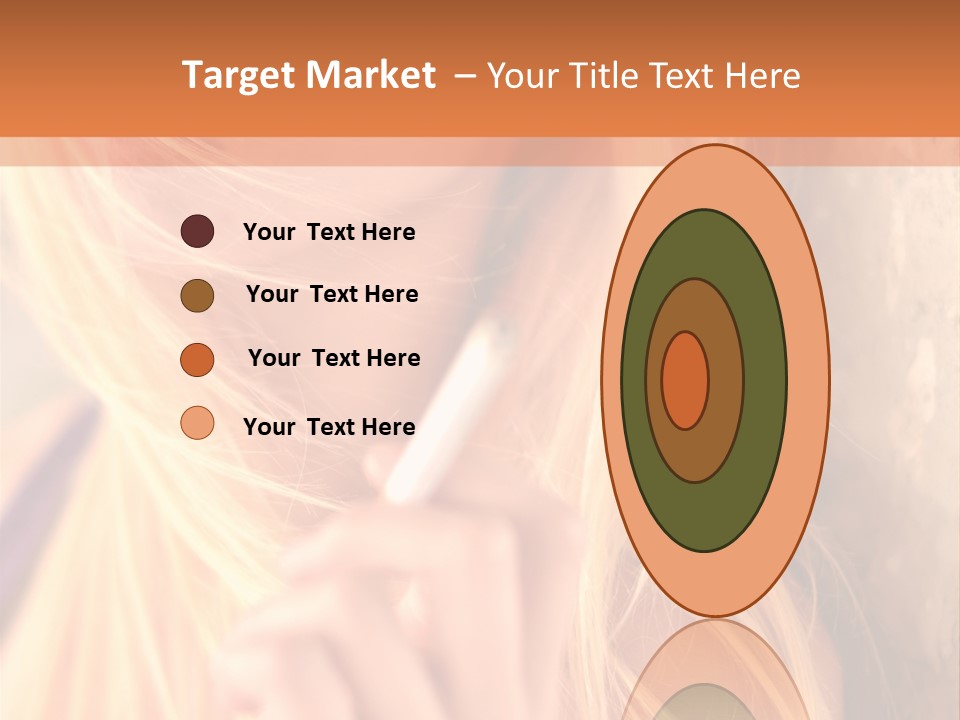 Gens Caucasien Visage PowerPoint Template