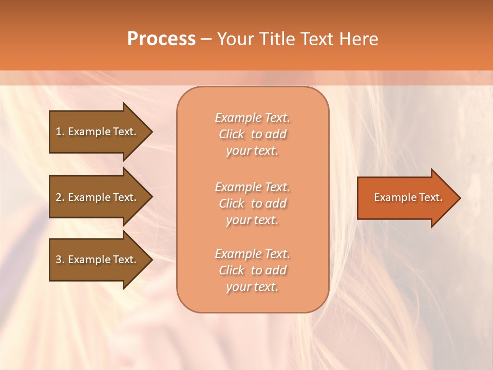 Gens Caucasien Visage PowerPoint Template