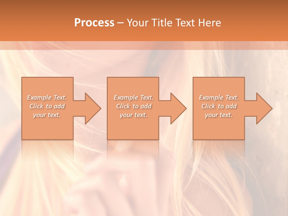 Gens Caucasien Visage PowerPoint Template