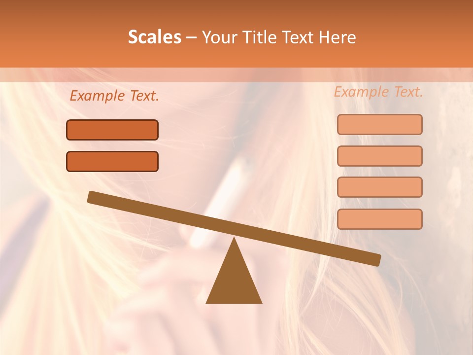 Gens Caucasien Visage PowerPoint Template