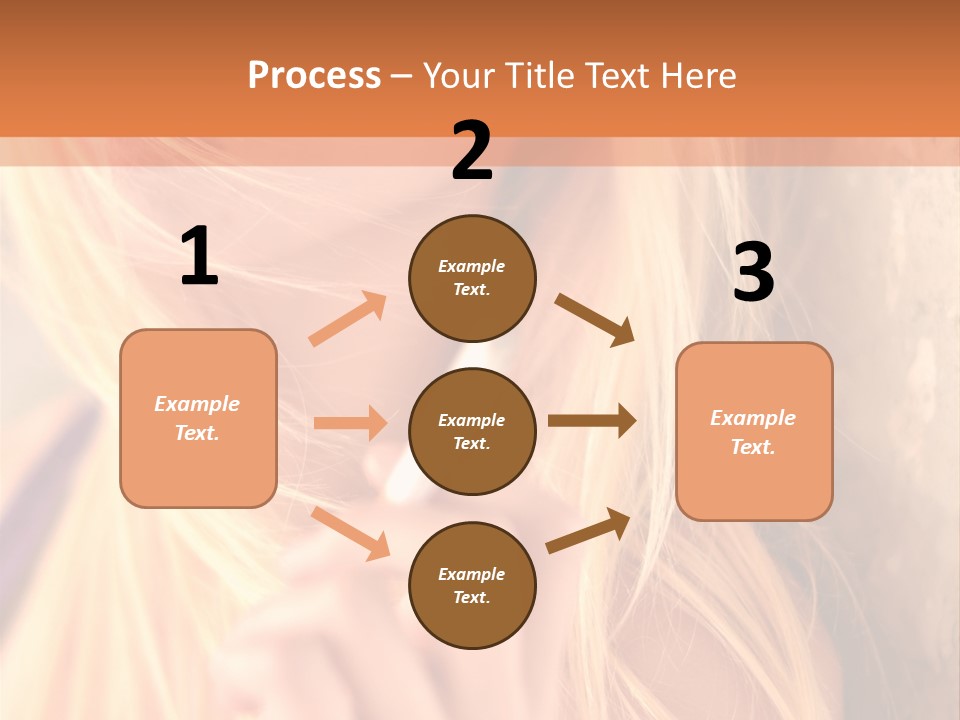 Gens Caucasien Visage PowerPoint Template