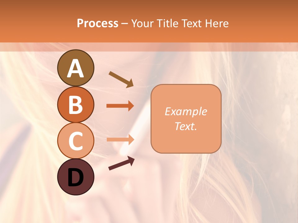 Gens Caucasien Visage PowerPoint Template