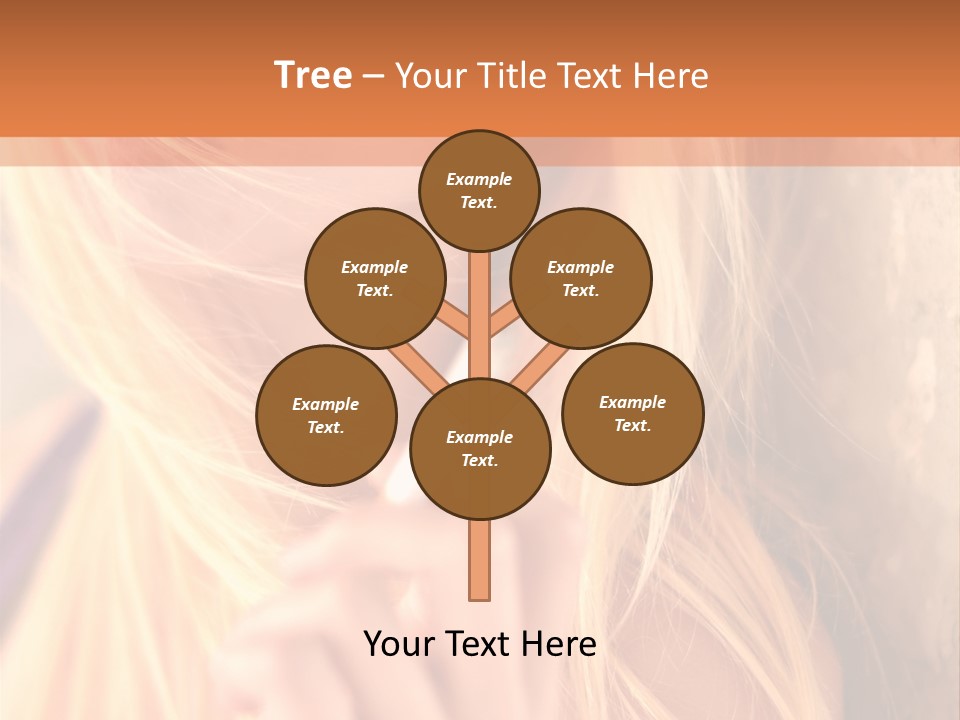 Gens Caucasien Visage PowerPoint Template