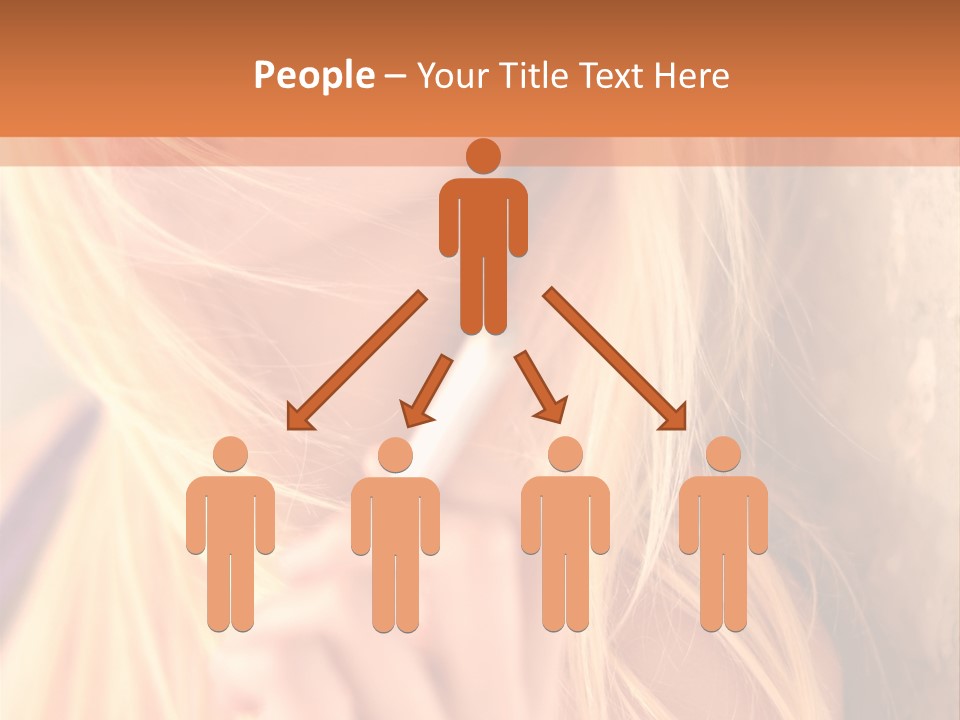 Gens Caucasien Visage PowerPoint Template