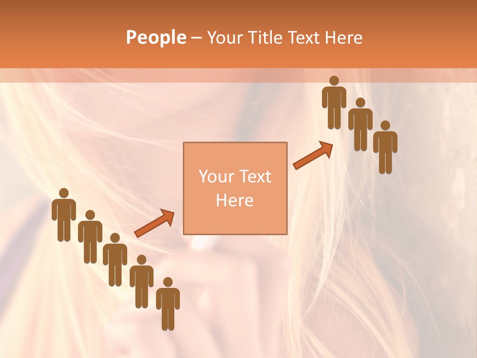 Gens Caucasien Visage PowerPoint Template
