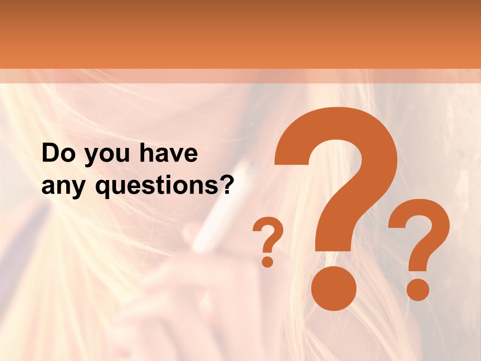 Gens Caucasien Visage PowerPoint Template