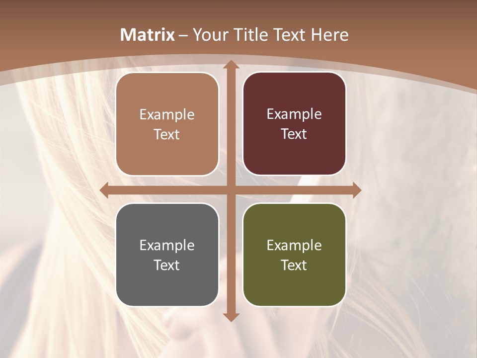 Sensualit Fum Mauvais PowerPoint Template