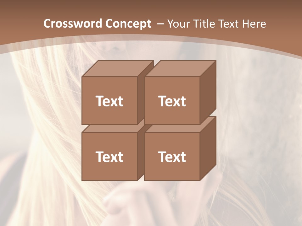 Sensualit Fum Mauvais PowerPoint Template