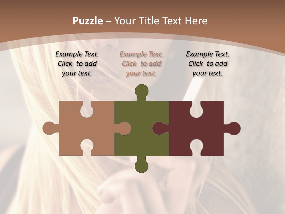 Sensualit Fum Mauvais PowerPoint Template