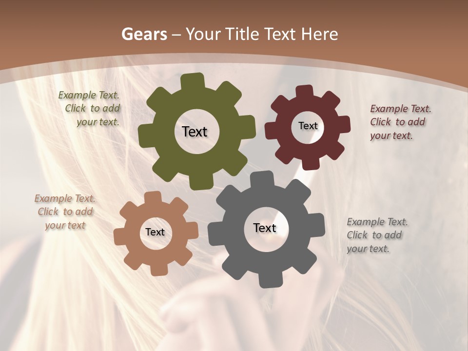 Sensualit Fum Mauvais PowerPoint Template