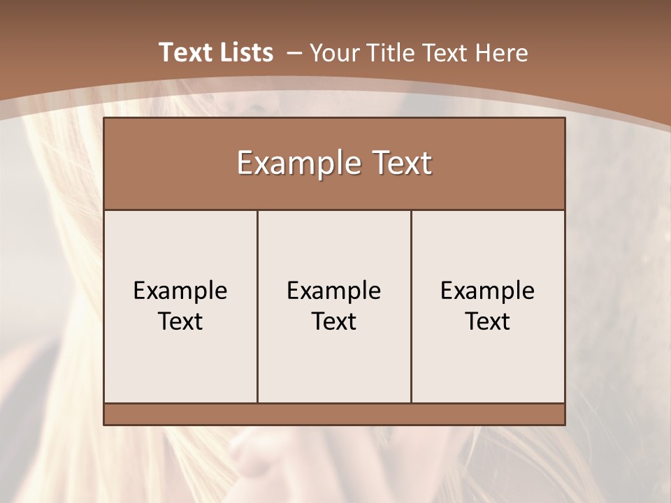 Sensualit Fum Mauvais PowerPoint Template