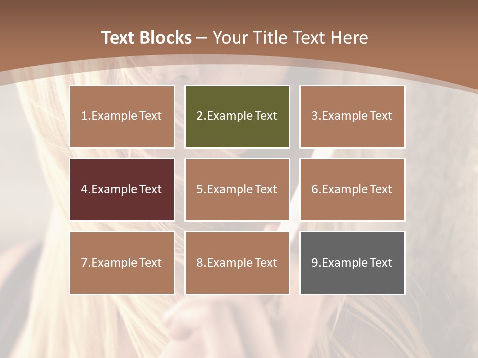 Sensualit Fum Mauvais PowerPoint Template