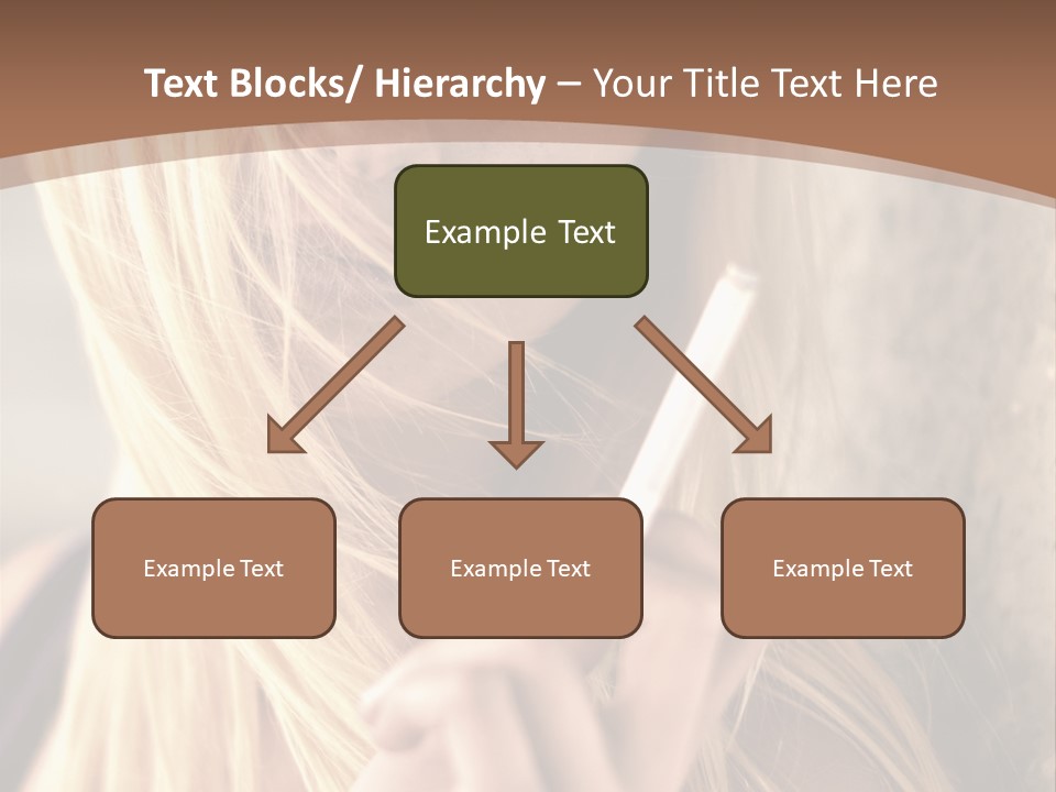 Sensualit Fum Mauvais PowerPoint Template