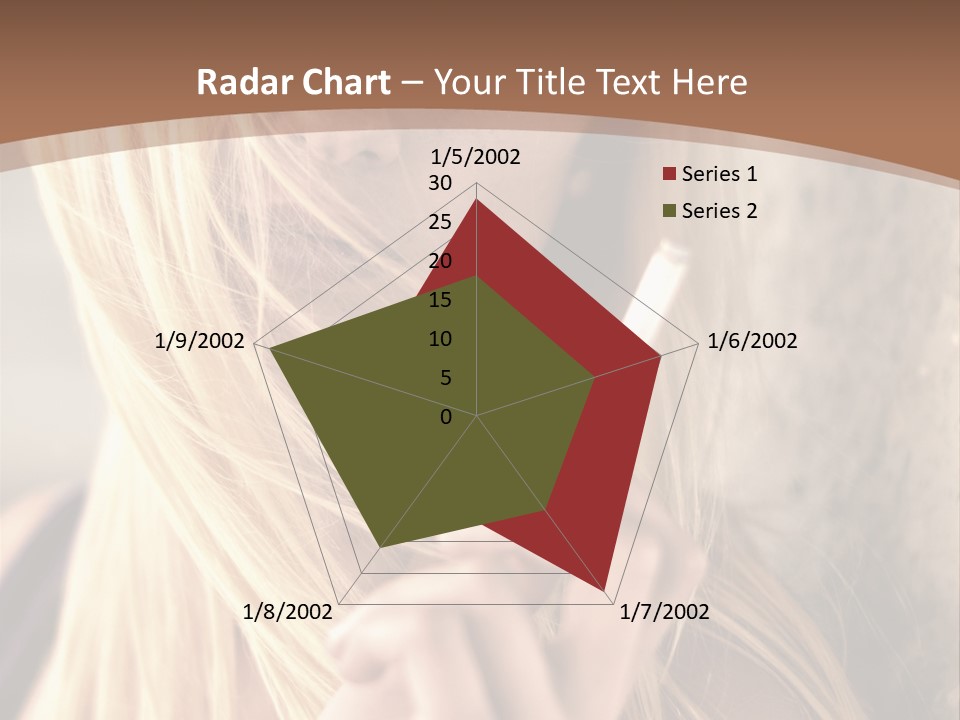 Sensualit Fum Mauvais PowerPoint Template