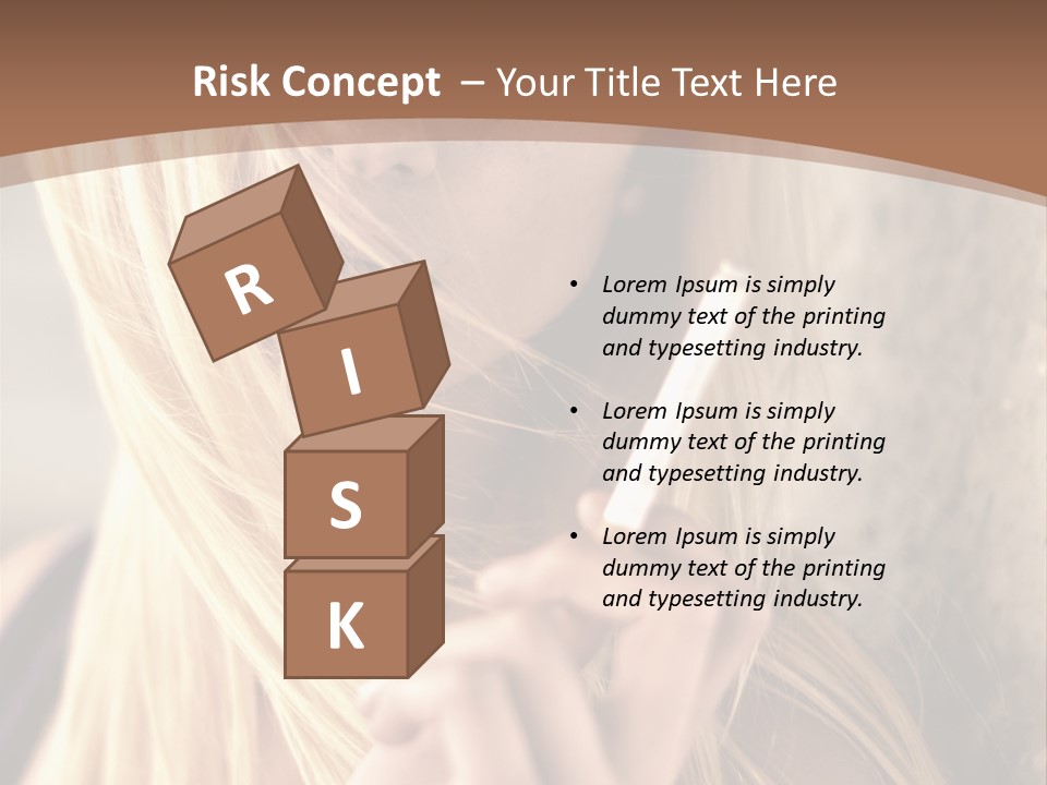 Sensualit Fum Mauvais PowerPoint Template