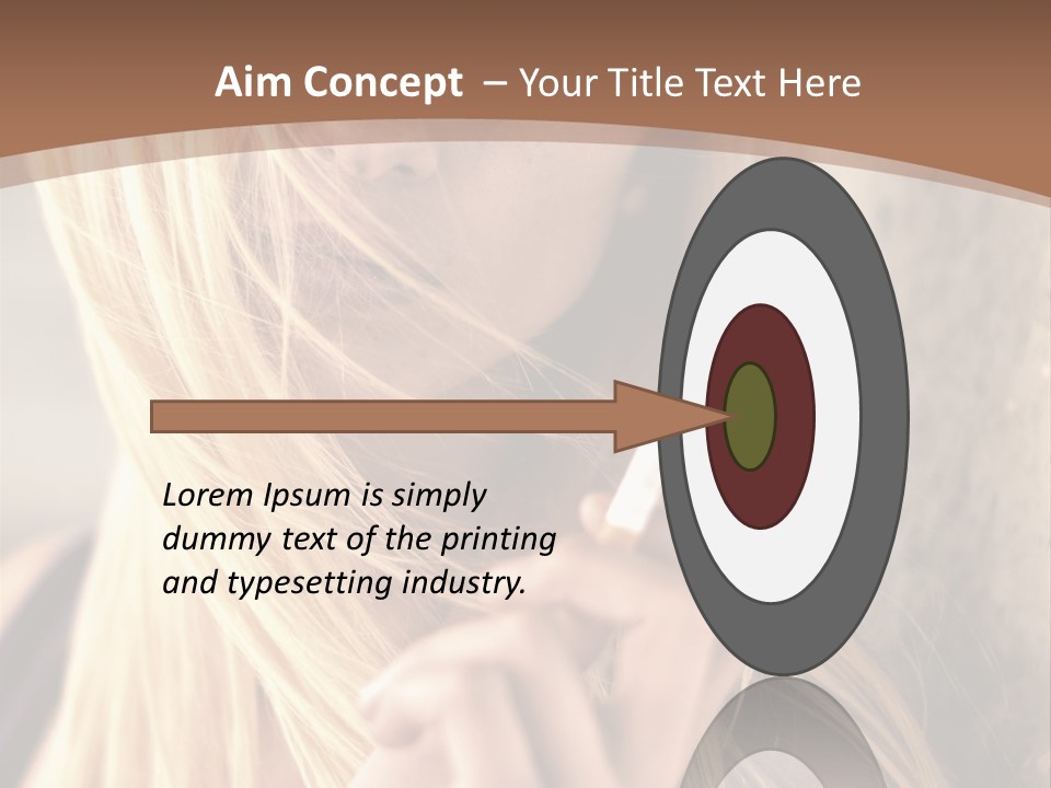 Sensualit Fum Mauvais PowerPoint Template