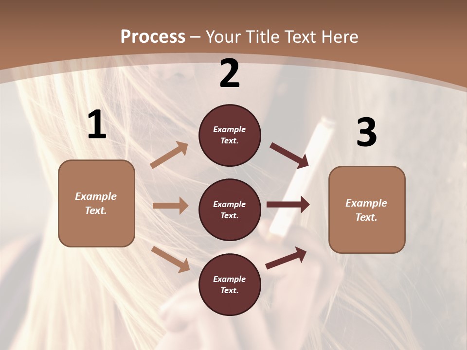 Sensualit Fum Mauvais PowerPoint Template