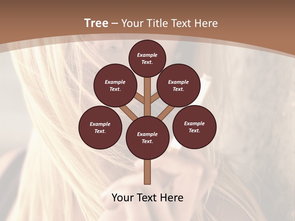 Sensualit Fum Mauvais PowerPoint Template