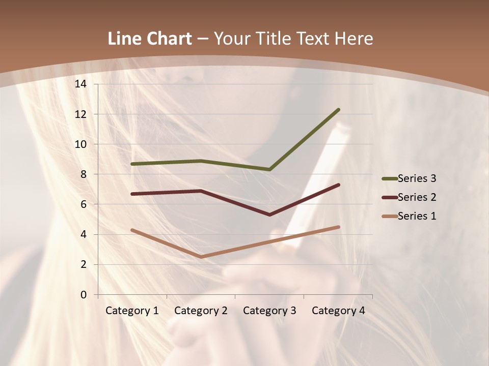 Sensualit Fum Mauvais PowerPoint Template