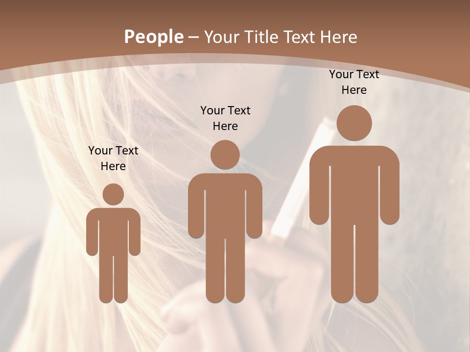 Sensualit Fum Mauvais PowerPoint Template