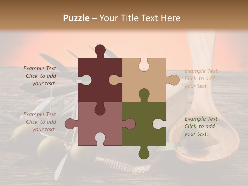 Leaf Fragrance Spa PowerPoint Template