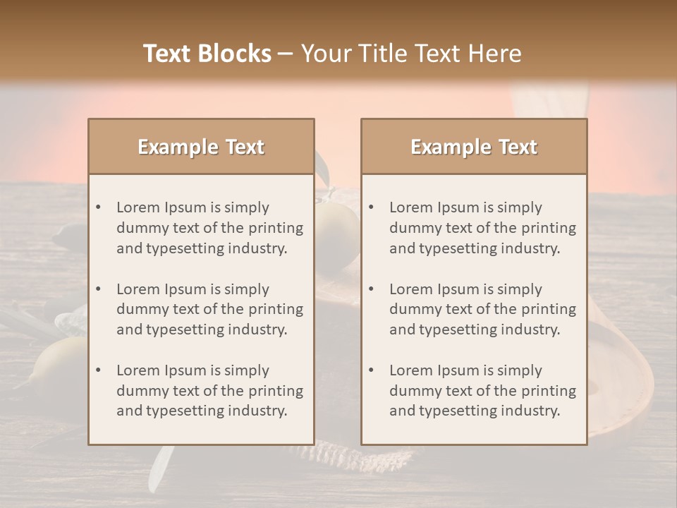Leaf Fragrance Spa PowerPoint Template