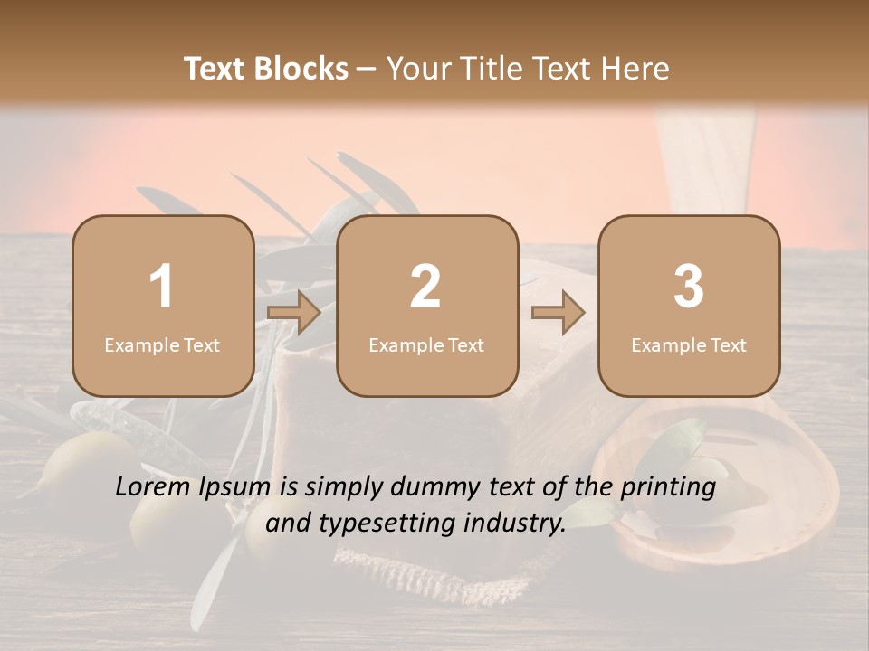 Leaf Fragrance Spa PowerPoint Template