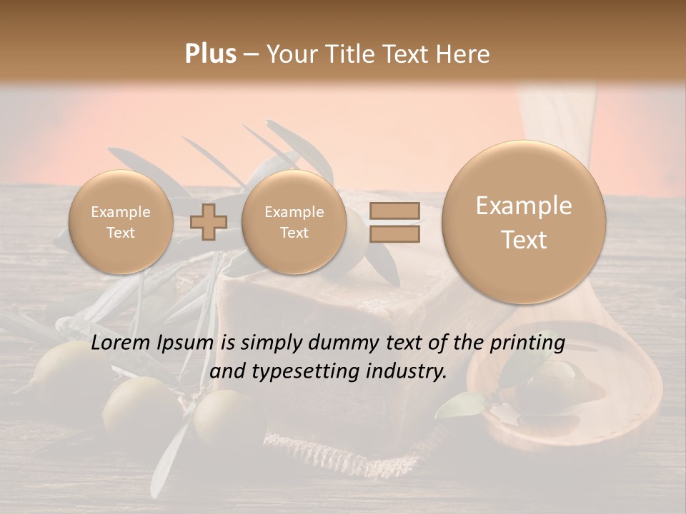 Leaf Fragrance Spa PowerPoint Template