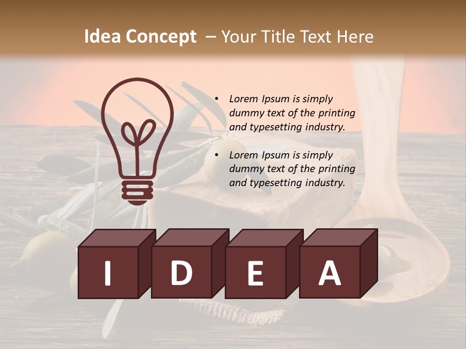 Leaf Fragrance Spa PowerPoint Template