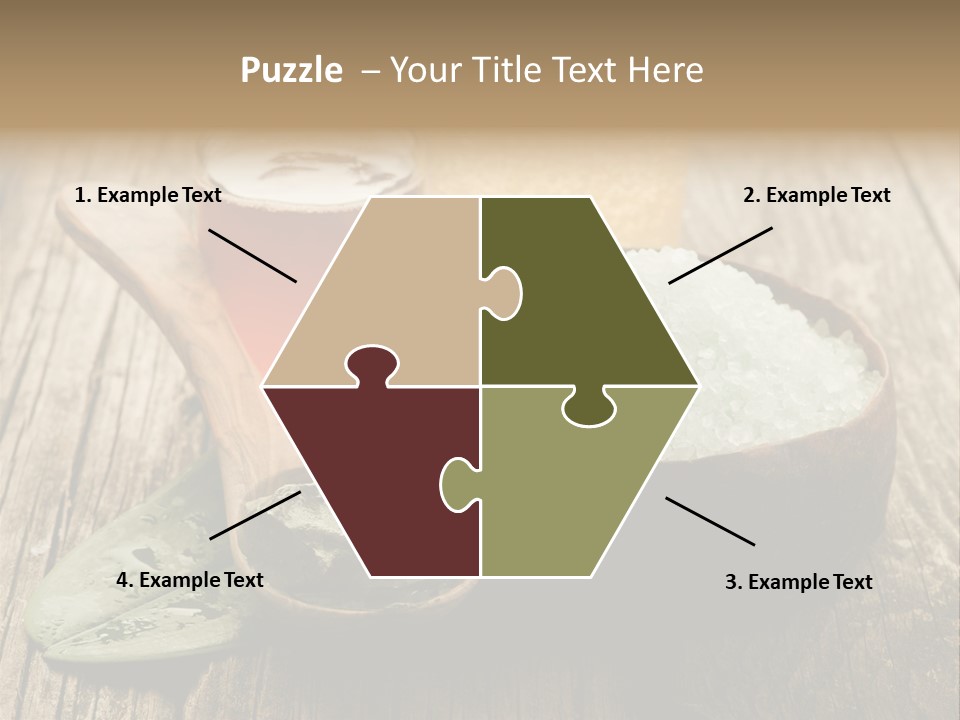 Well Spa Care PowerPoint Template