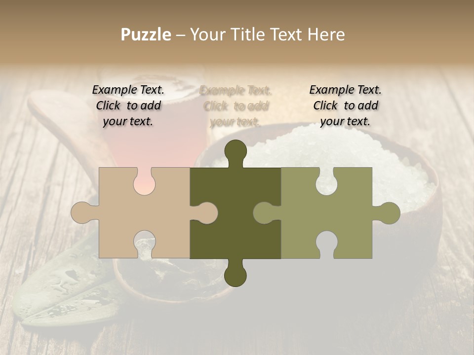 Well Spa Care PowerPoint Template