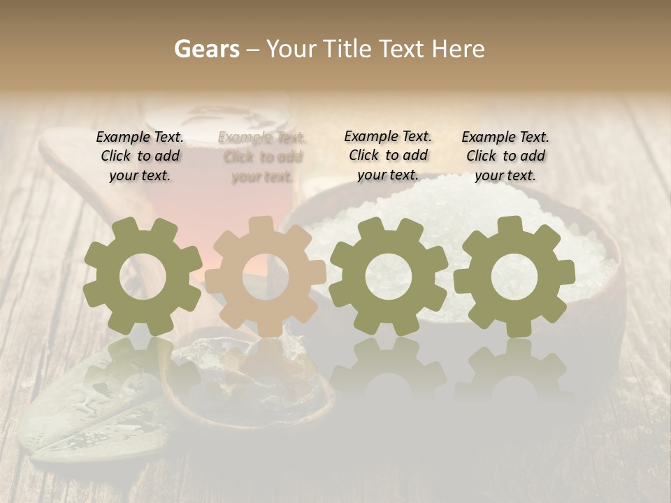 Well Spa Care PowerPoint Template