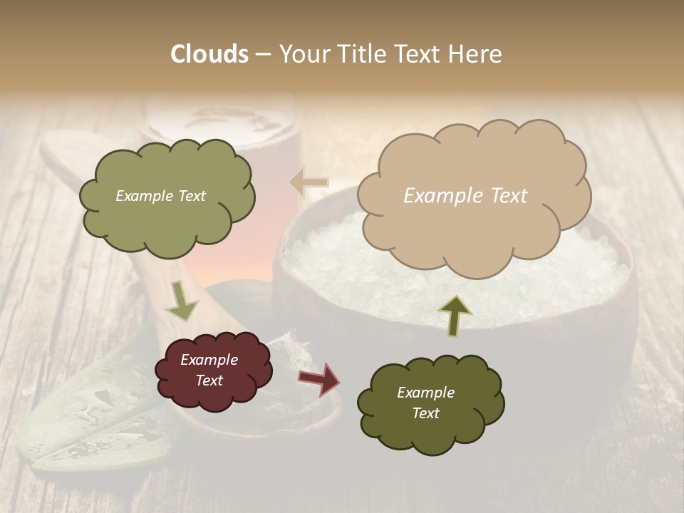 Well Spa Care PowerPoint Template