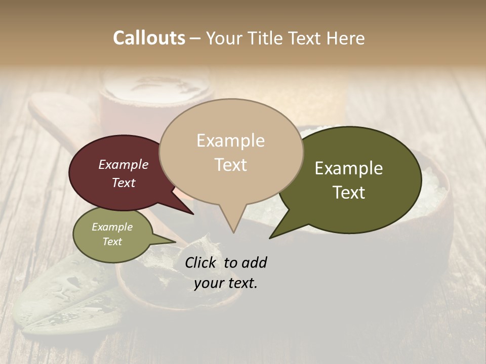 Well Spa Care PowerPoint Template