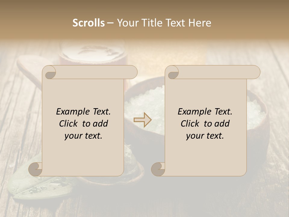 Well Spa Care PowerPoint Template