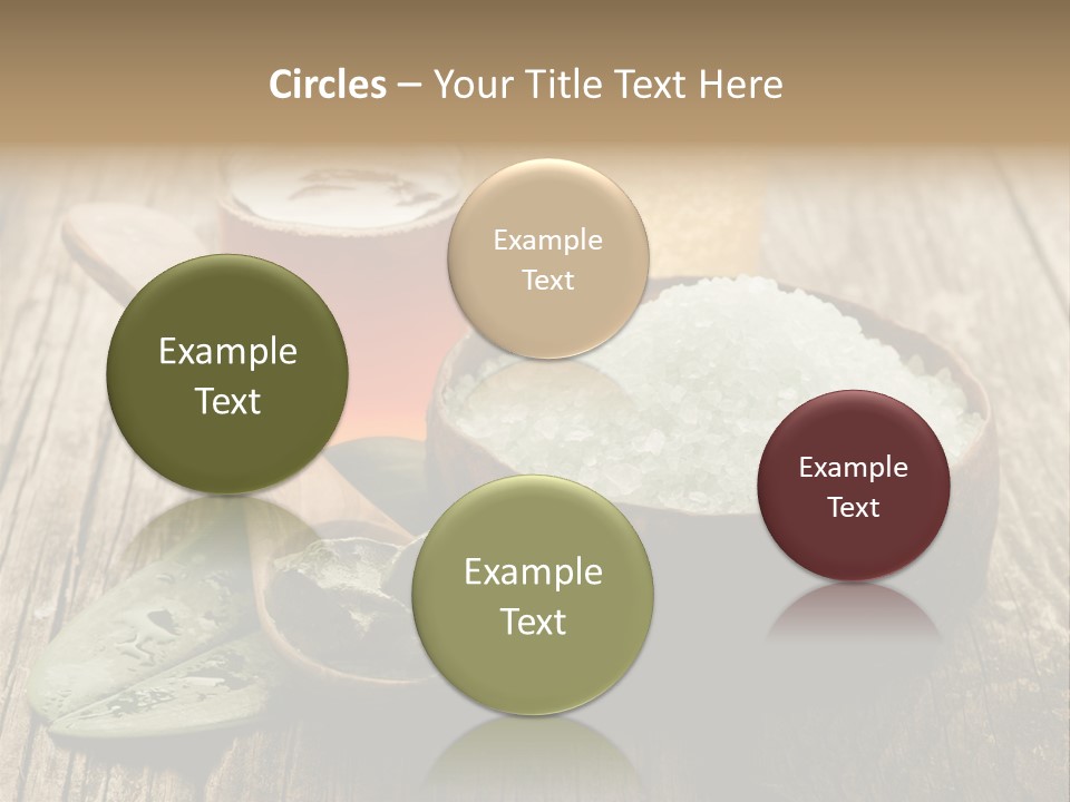 Well Spa Care PowerPoint Template