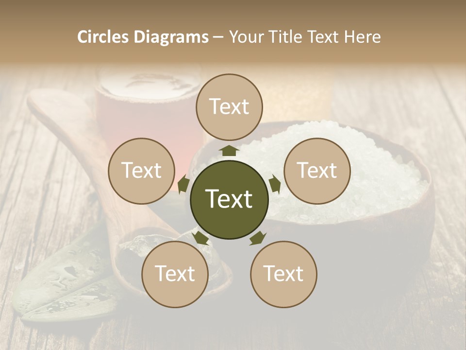 Well Spa Care PowerPoint Template